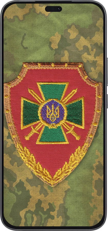 Силиконовый чехол Пограничная служба Украины для Huawei Honor 400 Lite 5G - 1091u-3993 изображение 