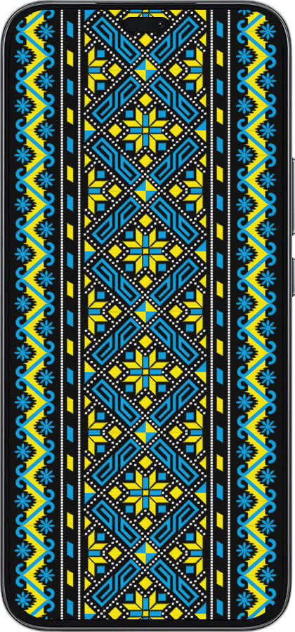 Силиконовый чехол Вышиванка 39 для Huawei Honor 400 Lite 5G - 1173u-3993 изображение 