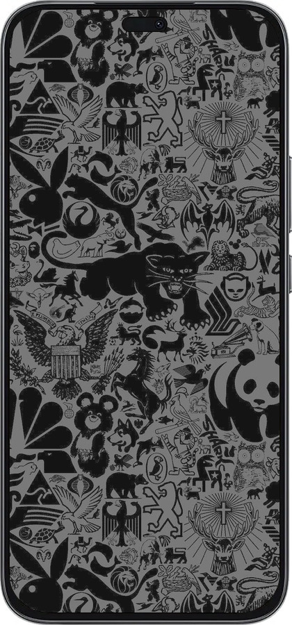 Силиконовый чехол Чёрно-серый стикер бомбинг для Huawei Honor 400 Lite 5G - 2432u-3993 изображение 