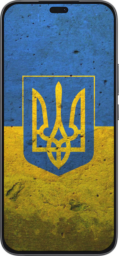 Силиконовый чехол Флаг и герб Украины 2 для Huawei Honor 400 Lite 5G - 378u-3993 изображение 