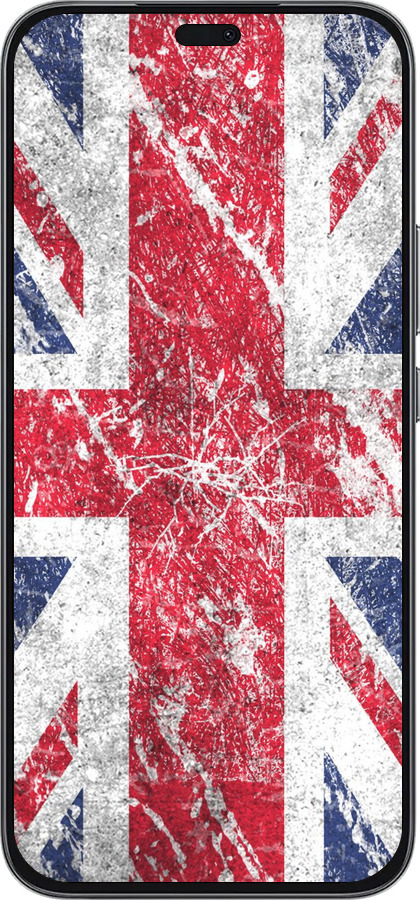 Силиконовый чехол Флаг Великобритании 1 для Huawei Honor 400 Lite 5G - 386u-3993 изображение 