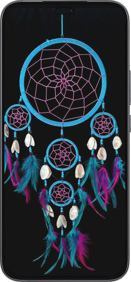 Силиконовый чехол Ловец снов для Huawei Honor 400 Lite 5G - 4070u-3993 изображение 