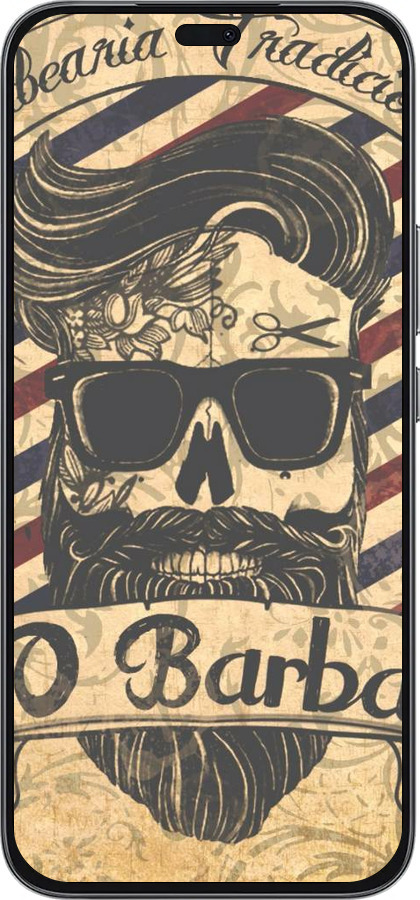 Силиконовый чехол Barber Shop для Huawei Honor 400 Lite 5G - 4097u-3993 изображение 