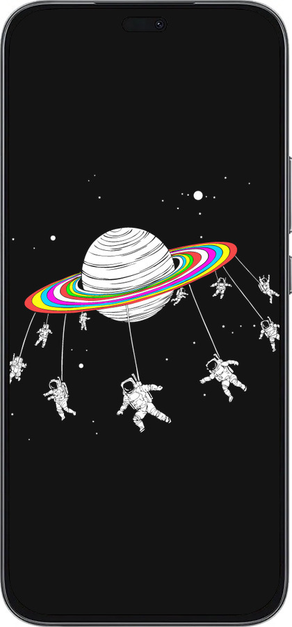 Силиконовый чехол Лунная карусель для Huawei Honor 400 Lite 5G - 4136u-3993 изображение 