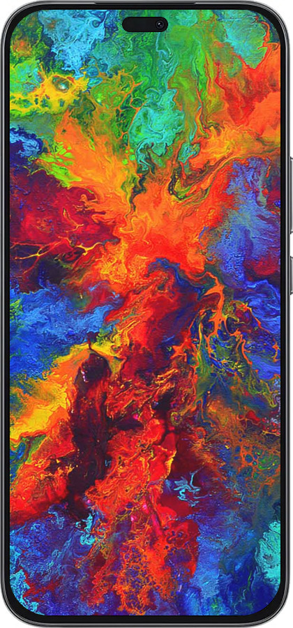 Силиконовый чехол Акварель на холсте для Huawei Honor 400 Lite 5G - 4150u-3993 изображение 