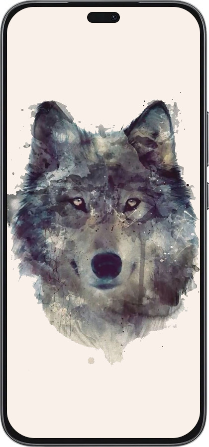 Силиконовый чехол Волк-арт для Huawei Honor 400 Lite 5G - 4163u-3993 изображение 