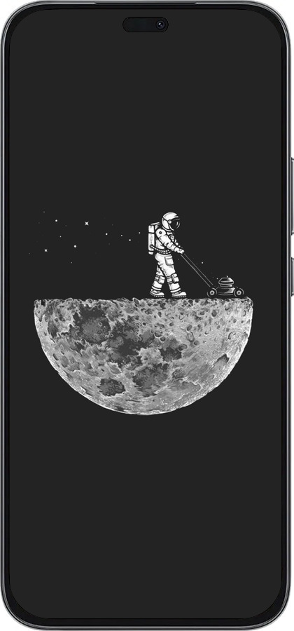 Силиконовый чехол Moon in dark для Huawei Honor 400 Lite 5G - 4176u-3993 изображение 