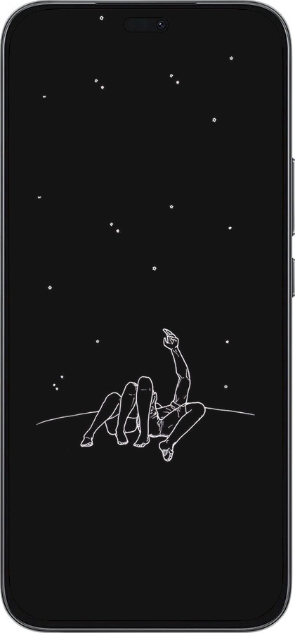 Силиконовый чехол Романтика для Huawei Honor 400 Lite 5G - 4306u-3993 изображение 