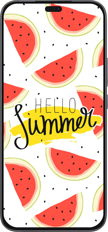 Силиконовый чехол Hello Summer для Huawei Honor 400 Lite 5G - 4356u-3993 изображение 