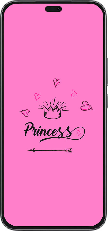 Силиконовый чехол Princess для Huawei Honor 400 Lite 5G - 4361u-3993 изображение 