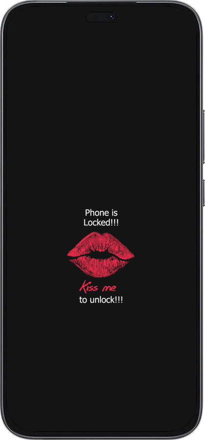Силиконовый чехол Разблокируй-поцелуй для Huawei Honor 400 Lite 5G - 4372u-3993 изображение 
