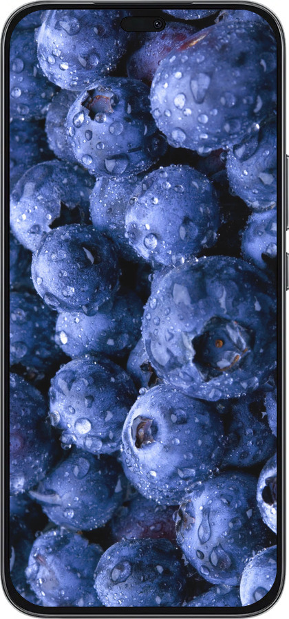 Силиконовый чехол Голубика для Huawei Honor 400 Lite 5G - 4459u-3993 изображение 