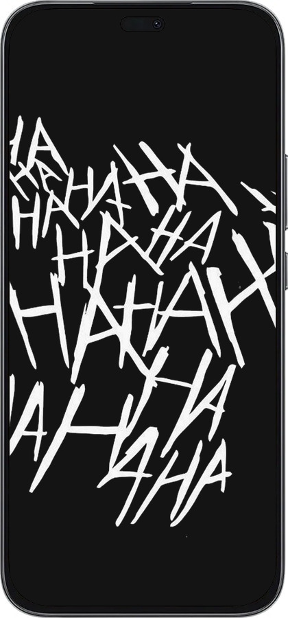 Силиконовый чехол joker hahaha для Huawei Honor 400 Lite 5G - 4509u-3993 изображение 