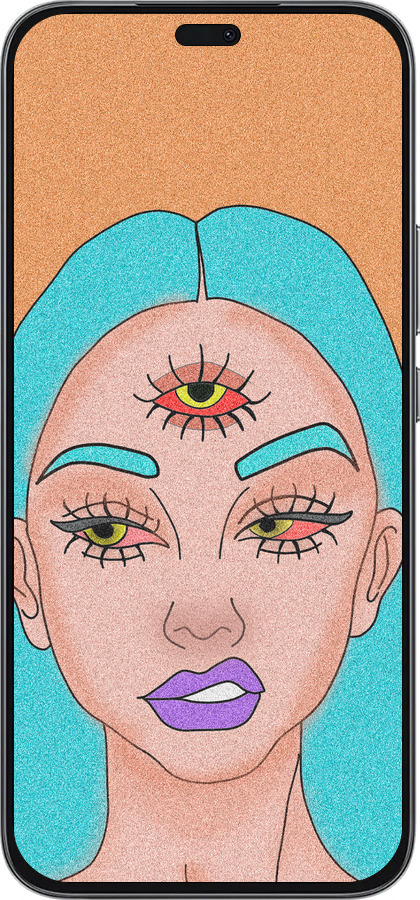 Силиконовый чехол Девушка рисунок для Huawei Honor 400 Lite 5G - 4576u-3993 изображение 