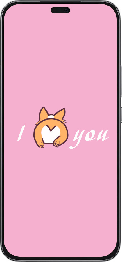 Силиконовый чехол Люблю1 для Huawei Honor 400 Lite 5G - 4587u-3993 изображение 