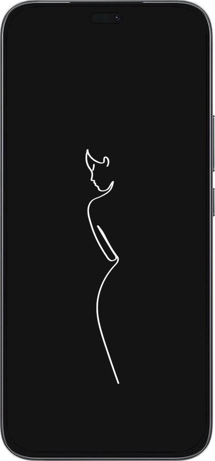 Силиконовый чехол Силуэт1 для Huawei Honor 400 Lite 5G - 4590u-3993 изображение 