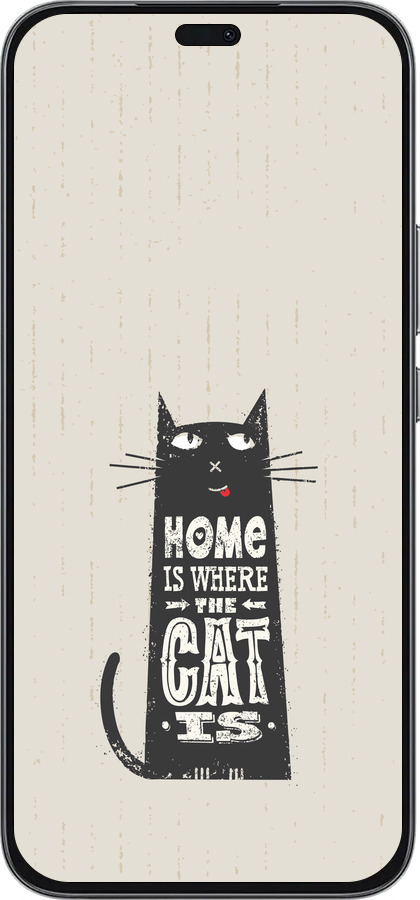 Силиконовый чехол Кот для Huawei Honor 400 Lite 5G - 4671u-3993 изображение 