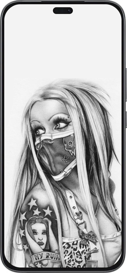 Силиконовый чехол Biohazard  8 для Huawei Honor 400 Lite 5G - 4824u-3993 изображение 