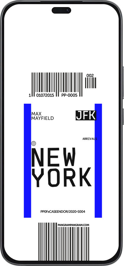 Силиконовый чехол New York для Huawei Honor 400 Lite 5G - 4861u-3993 изображение 