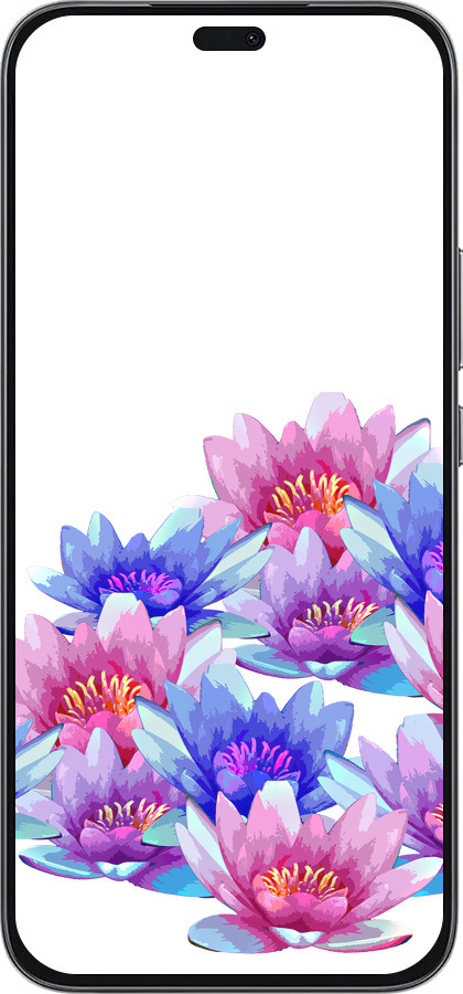 Силиконовый чехол Лотос для Huawei Honor 400 Lite 5G - 4862u-3993 изображение 