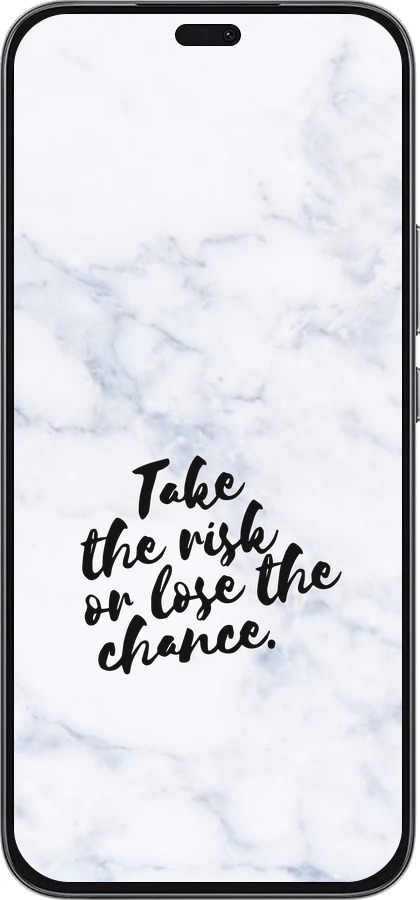 Силиконовый чехол Рискнуть или потерять шанс для Huawei Honor 400 Lite 5G - 4866u-3993 изображение 