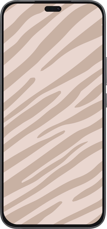 Силиконовый чехол Зебра беж для Huawei Honor 400 Lite 5G - 4875u-3993 изображение 