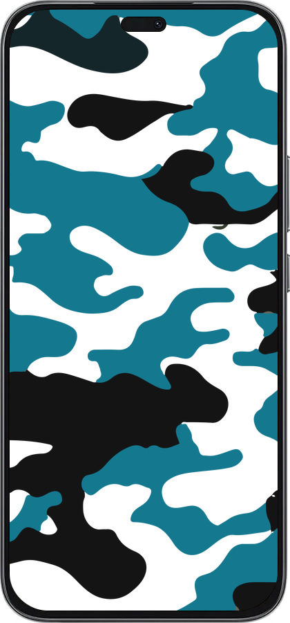 Силиконовый чехол Камуфляж прозрачный фон для Huawei Honor 400 Lite 5G - 4877u-3993 изображение 