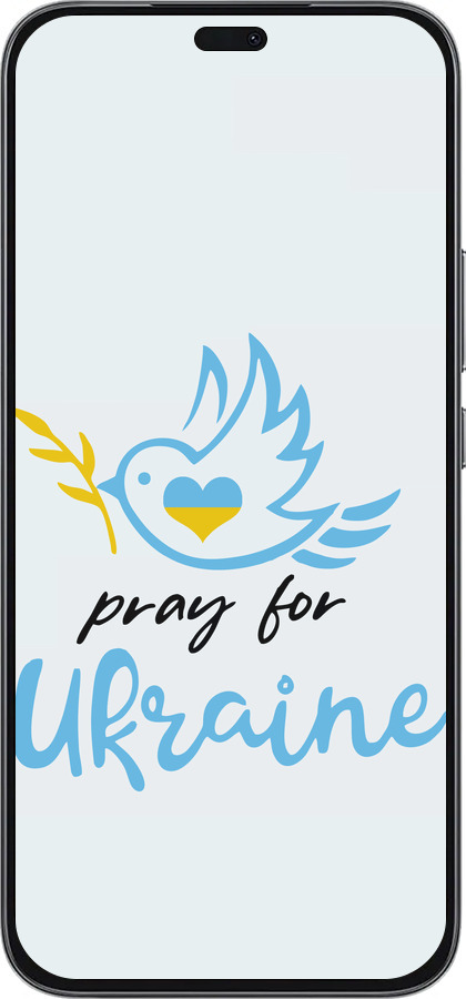 Силиконовый чехол Украина v2 для Huawei Honor 400 Lite 5G - 5230u-3993 изображение 