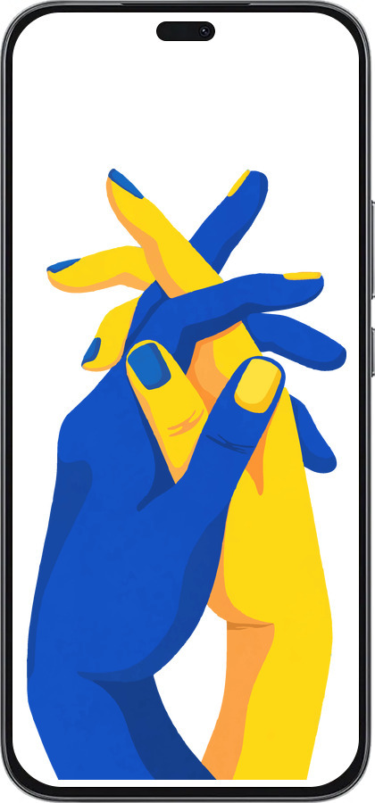 Силиконовый чехол Stand With Ukraine для Huawei Honor 400 Lite 5G - 5255u-3993 изображение 