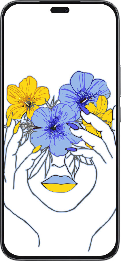 Силиконовый чехол Девушка v4 для Huawei Honor 400 Lite 5G - 5276u-3993 изображение 