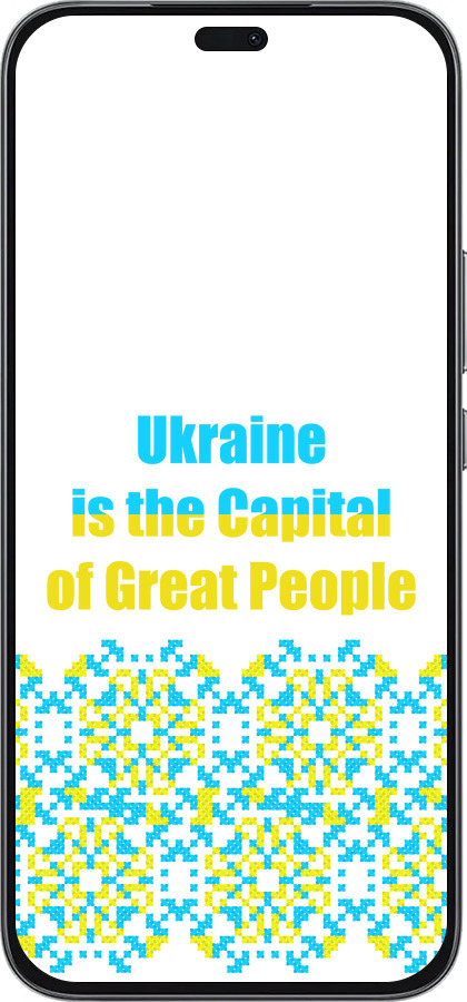 Силиконовый чехол Ukraine для Huawei Honor 400 Lite 5G - 5283u-3993 изображение 
