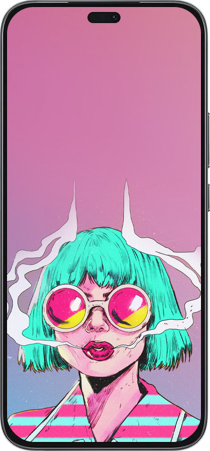 Силиконовый чехол Поп арт девушка для Huawei Honor 400 Lite 5G - 5378u-3993 изображение 