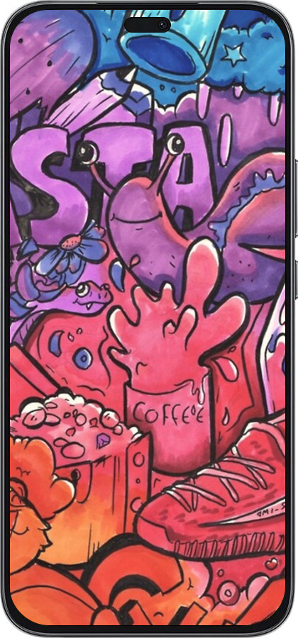 Силиконовый чехол № 5391 для Huawei Honor 400 Lite 5G - 5391u-3993 изображение 