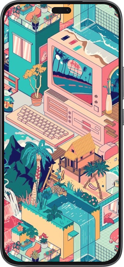 Силиконовый чехол № 5393 для Huawei Honor 400 Lite 5G - 5393u-3993 изображение 