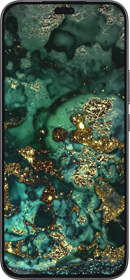 Силіконовий чехол Мармур золото багатство для Huawei Honor 400 Lite 5G - 5419u-3993 изображение 