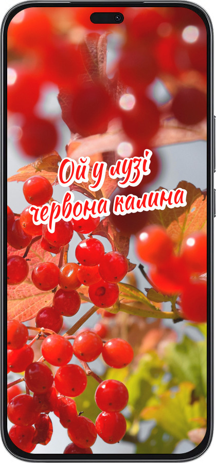 Силиконовый чехол Калина для Huawei Honor 400 Lite 5G - 5454u-3993 изображение 