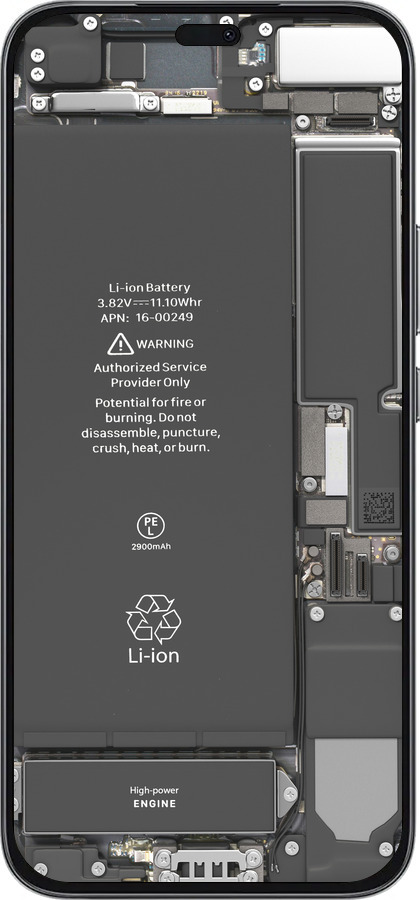 Силиконовый чехол Детали смартфона для Huawei Honor 400 Lite 5G - 5487u-3993 изображение 