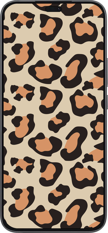 Силиконовый чехол Пятна леопарда v2 для Huawei Honor 400 Lite 5G - 5496u-3993 изображение 