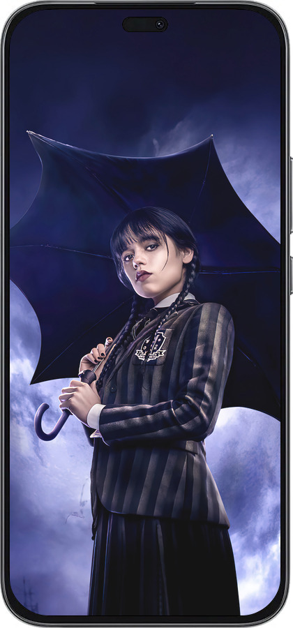 Силиконовый чехол Wednesday v2 для Huawei Honor 400 Lite 5G - 5516u-3993 изображение 