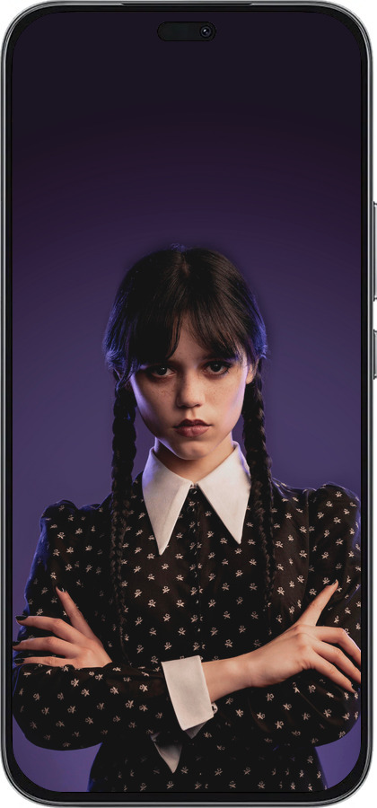 Силиконовый чехол Wednesday v3 для Huawei Honor 400 Lite 5G - 5517u-3993 изображение 