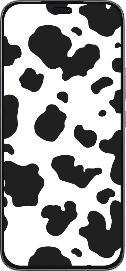 Силиконовый чехол Шкура коровы для Huawei Honor 400 Lite 5G - 5576u-3993 изображение 