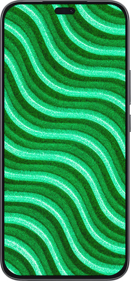 Силиконовый чехол Волнистые линии для Huawei Honor 400 Lite 5G - 5578u-3993 изображение 