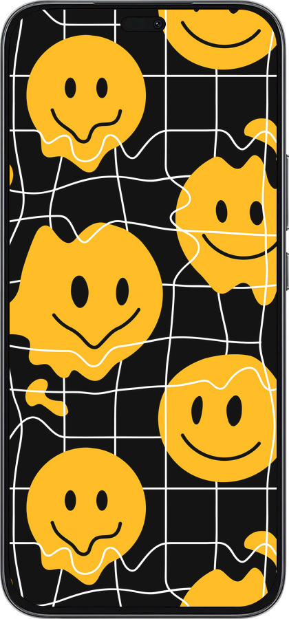 Силиконовый чехол Смайлы v3 для Huawei Honor 400 Lite 5G - 5623u-3993 изображение 