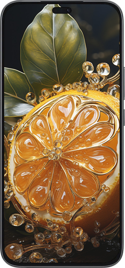 Силиконовый чехол Лимон для Huawei Honor 400 Lite 5G - 5647u-3993 изображение 