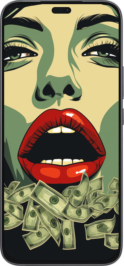 Силиконовый чехол Big money 2 для Huawei Honor 400 Lite 5G - 5668u-3993 изображение 