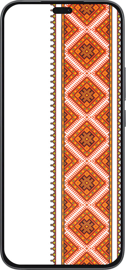 Силиконовый чехол Вышиванка 25 для Huawei Honor 400 Lite 5G - 593u-3993 изображение 