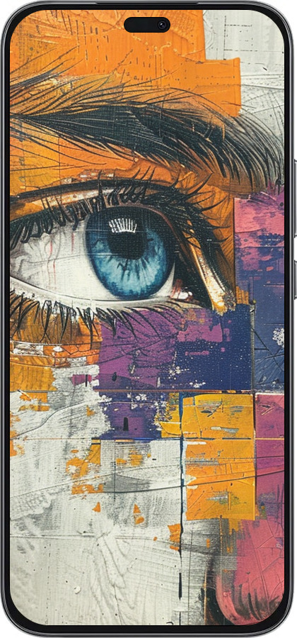 Силиконовый чехол Цветная фреска для Huawei Honor 400 Lite 5G - 6032u-3993 изображение 