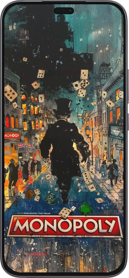 Силиконовый чехол Метрополис игры для Huawei Honor 400 Lite 5G - 6085u-3993 изображение 