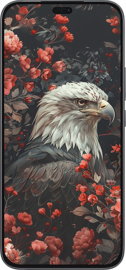 Силиконовый чехол Цветочный страж для Huawei Honor 400 Lite 5G - 6102u-3993 изображение 