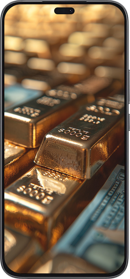 Силиконовый чехол Сияние золота для Huawei Honor 400 Lite 5G - 6104u-3993 изображение 